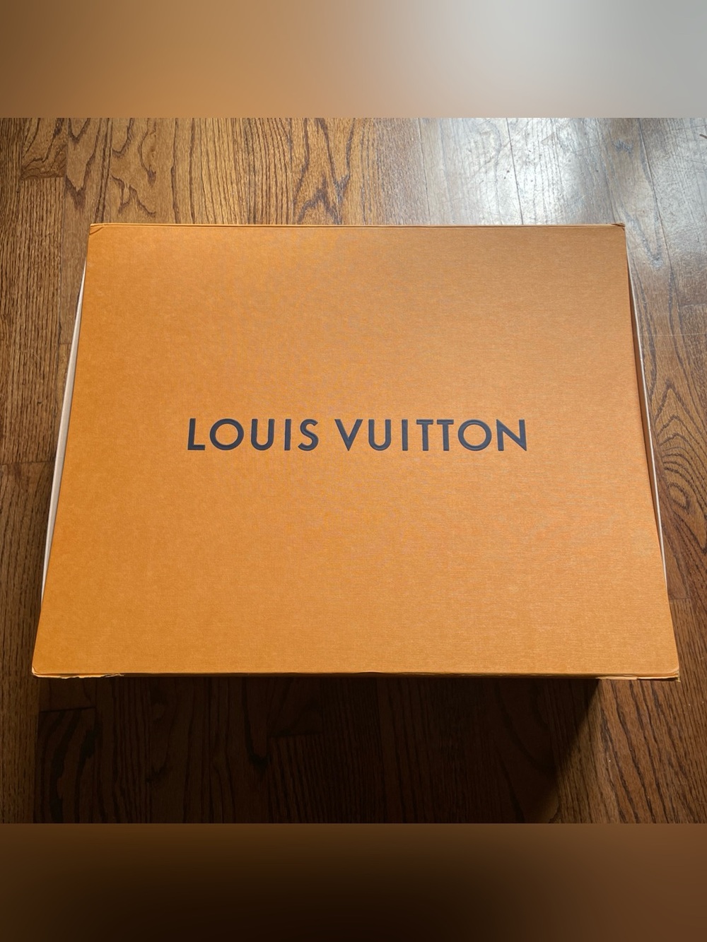 Louis Vuitton Large Orange Purse Box 20 X 16.5 X 7 See Photos For Wear